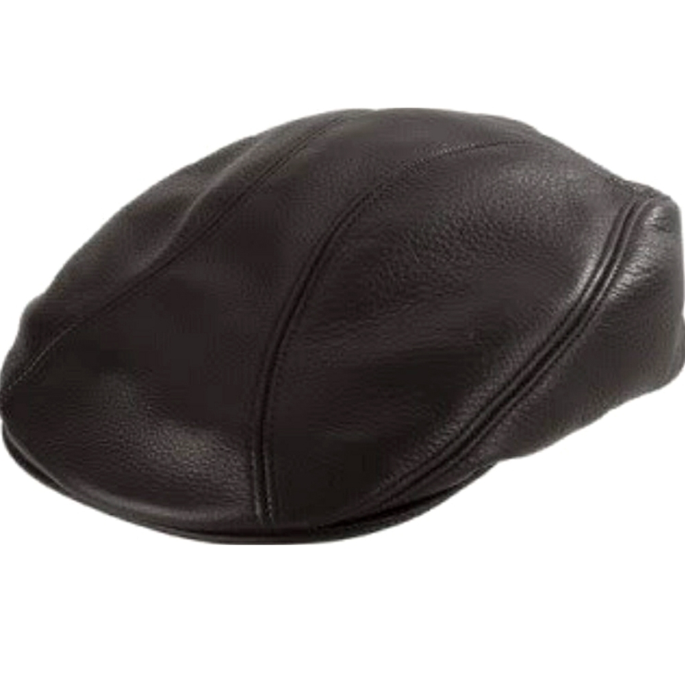 Henschel Genuine leather Driving cap